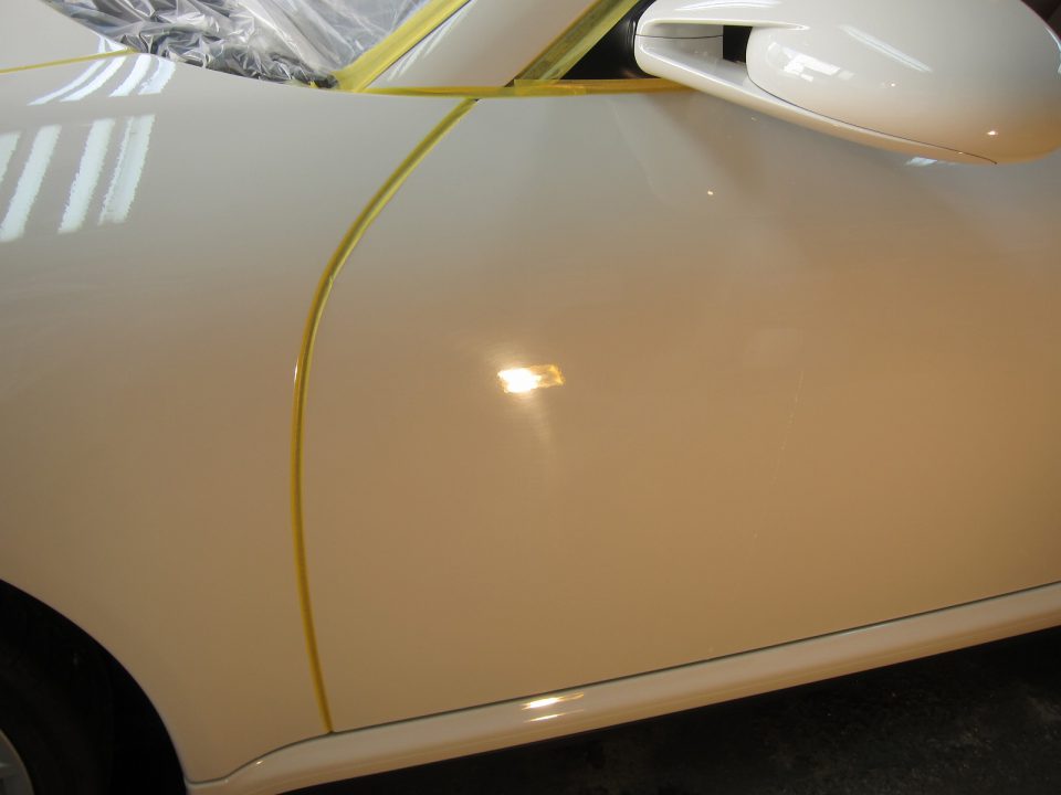 ディテール洗車でスッキリホワイトニング ポルシェ 911 カレラ 4ｓ ガラスコーティング カービューティープロ ブルーボトル ガラスコーティング 東京
